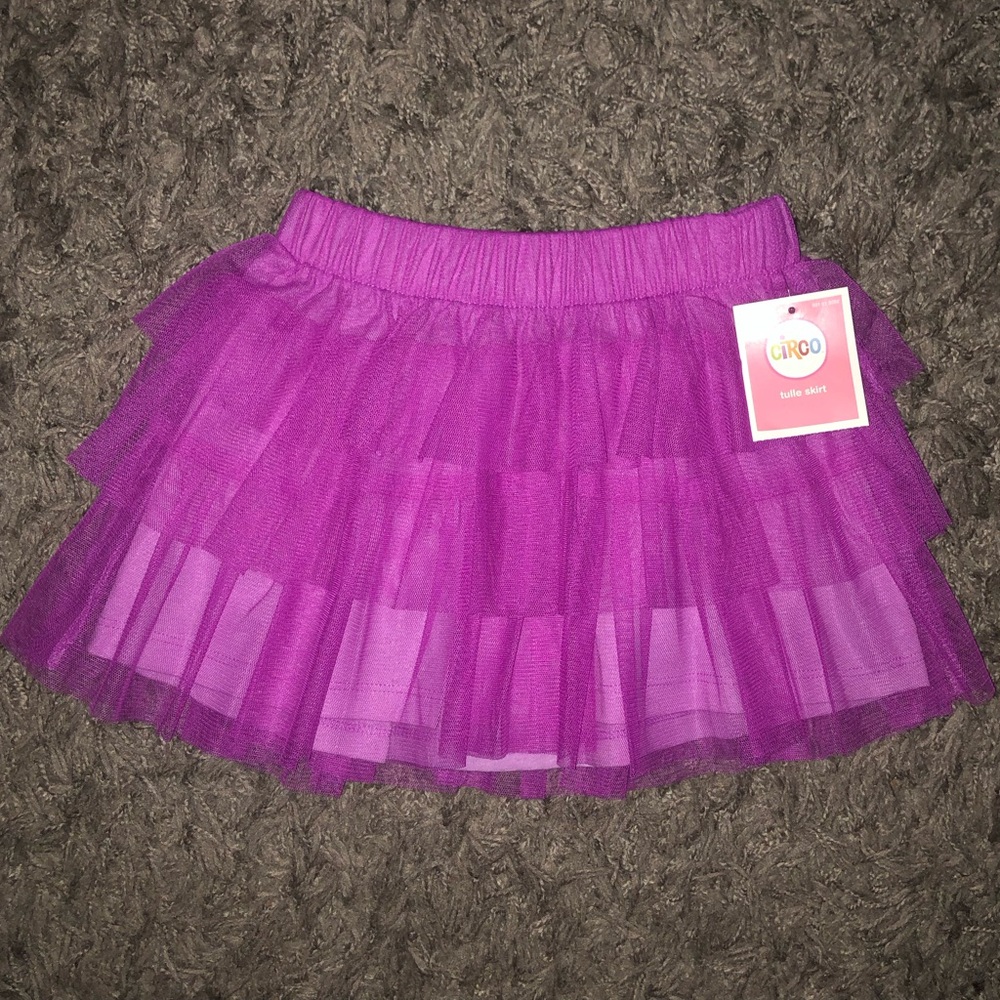 Circo Purple Tulle Skirt, Size 2T, New With Tags